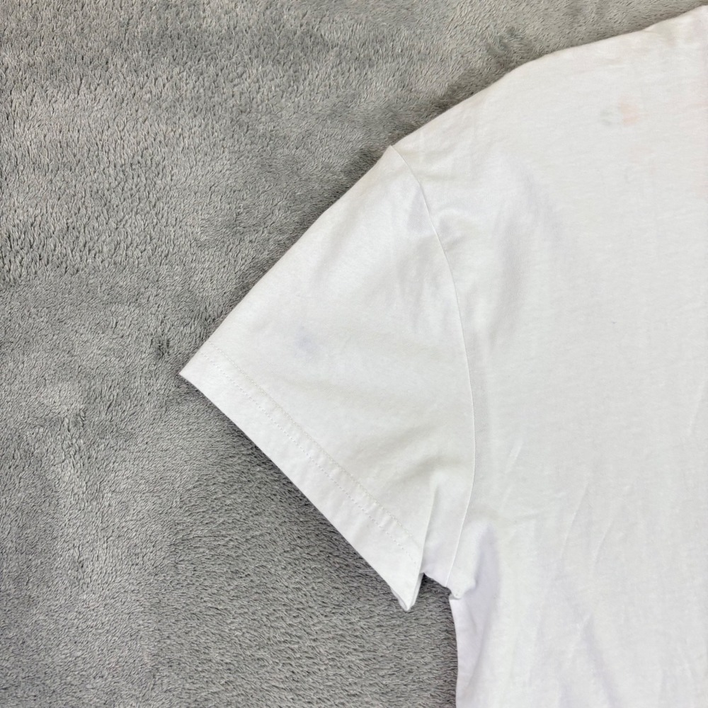 Calme by Johnny Was XS White Light Tie Dye Short Sleeve Boxy Crewneck T-Shirt - Picture 8 of 10
